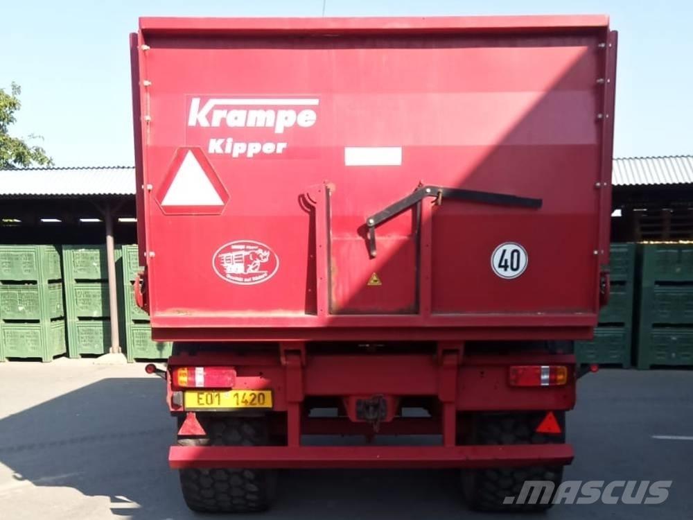Krampe Big Body 550 Напівпричепи-платформи/бічне розвантаження