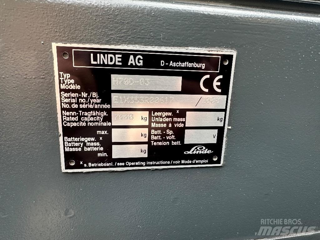 Linde H 70 D-3 Дизельні навантажувачі