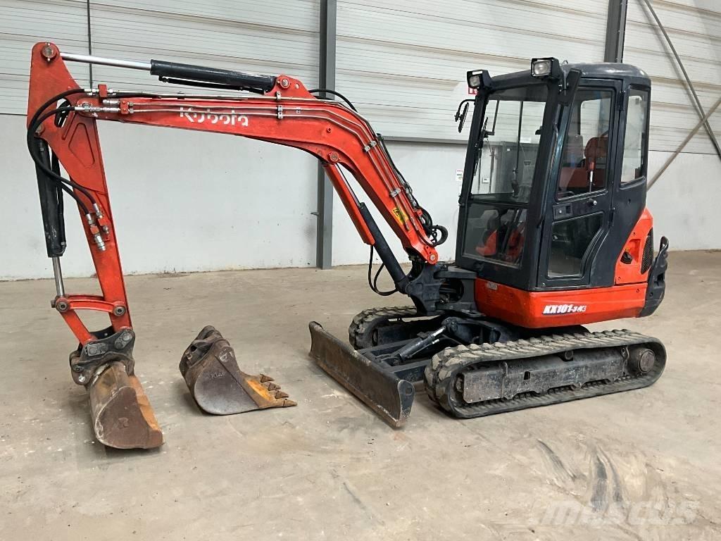 Kubota KX 101-3 A 3 Міні-екскаватори < 7т