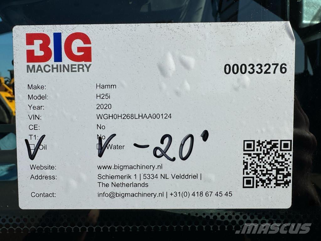 Hamm H25i Грунтові котки