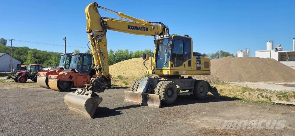 Komatsu PW 180-7EO Колісні екскаватори