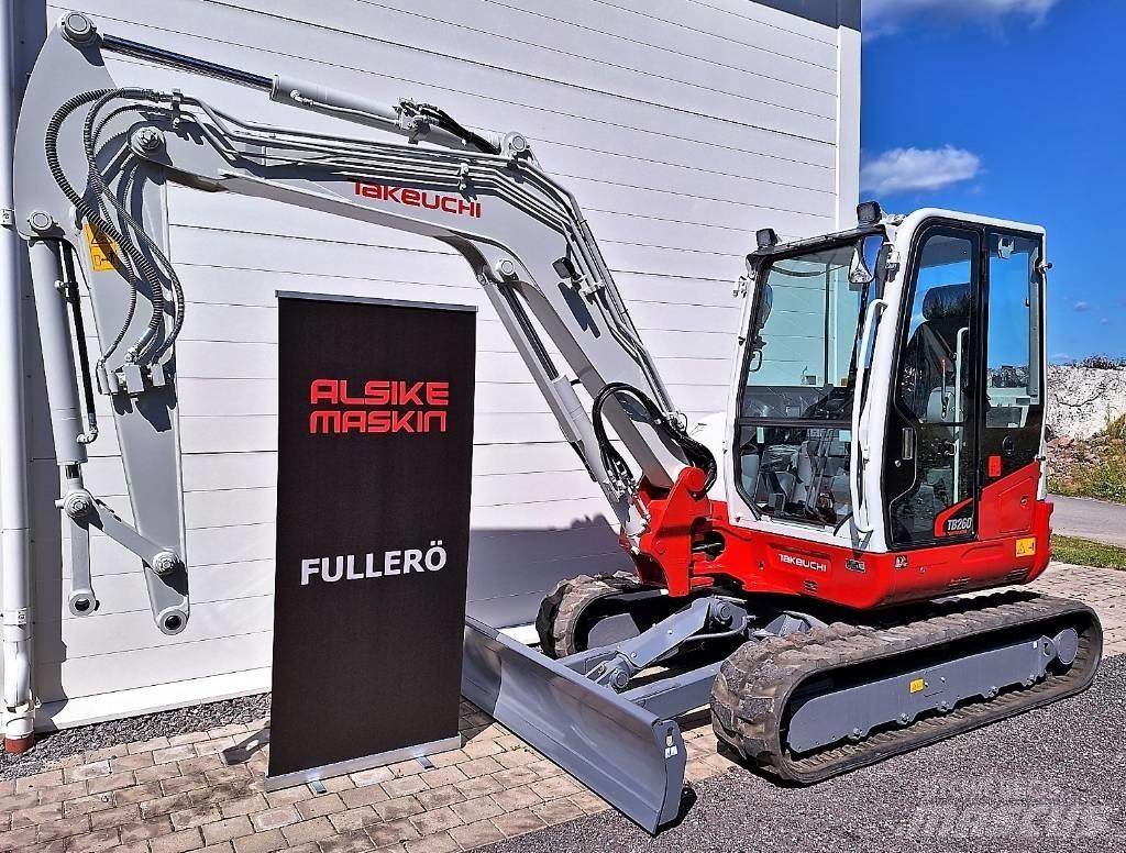 Takeuchi TB260 Міні-екскаватори < 7т