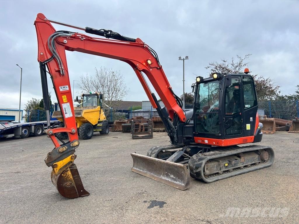 Kubota KX080-4 Середні екскаватори 7т. - 12т.