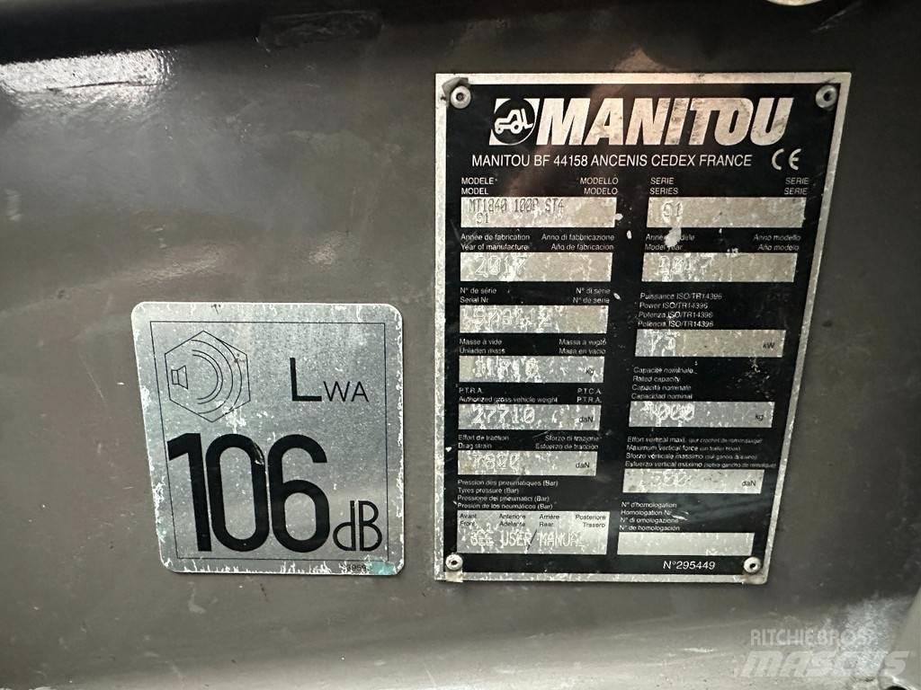 Manitou MT 1840 Телескопічні навантажувачі