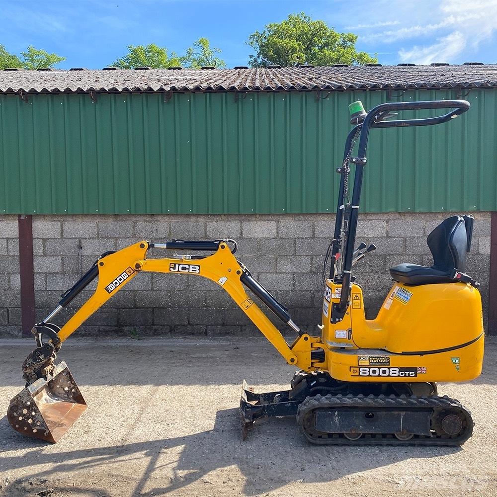 JCB 8008 Міні-екскаватори < 7т