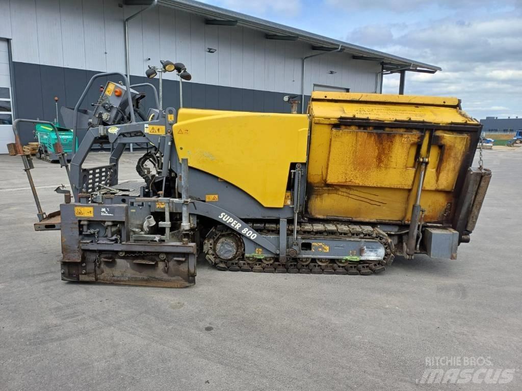 Vögele Super 800 Асфальтовкладачі