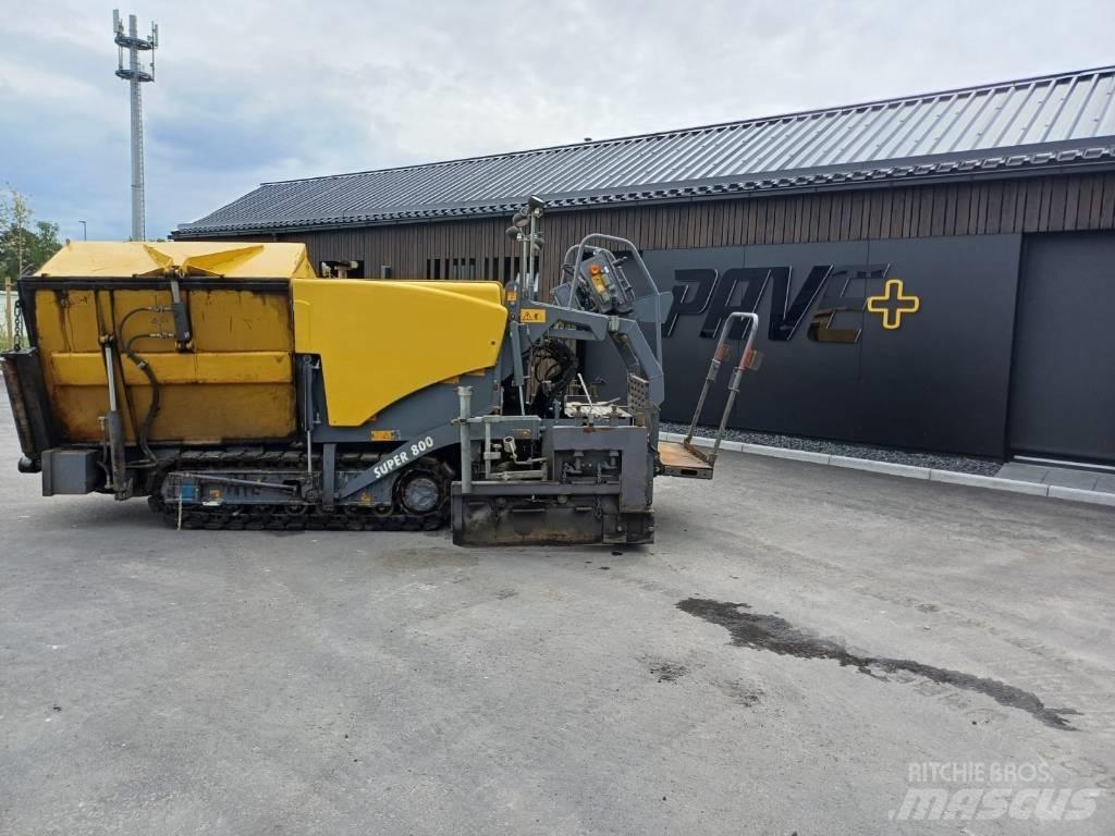 Vögele Super 800 Асфальтовкладачі
