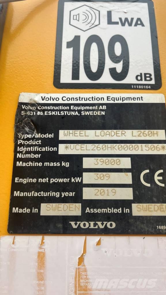 Volvo L260H Фронтальні навантажувачі