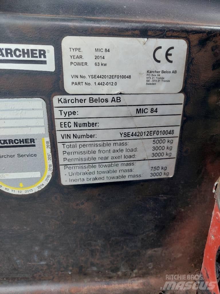 Kärcher MIC 84 Різцетримачі для комунальних служб