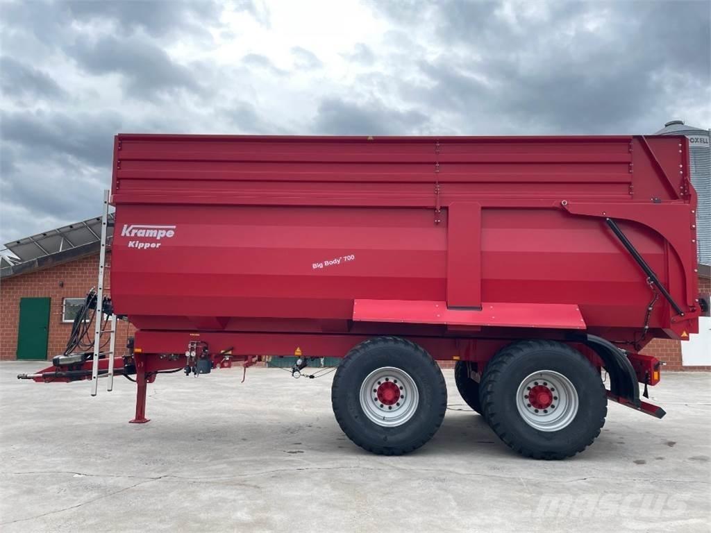 Krampe BigBody 700 Причепи для тюків