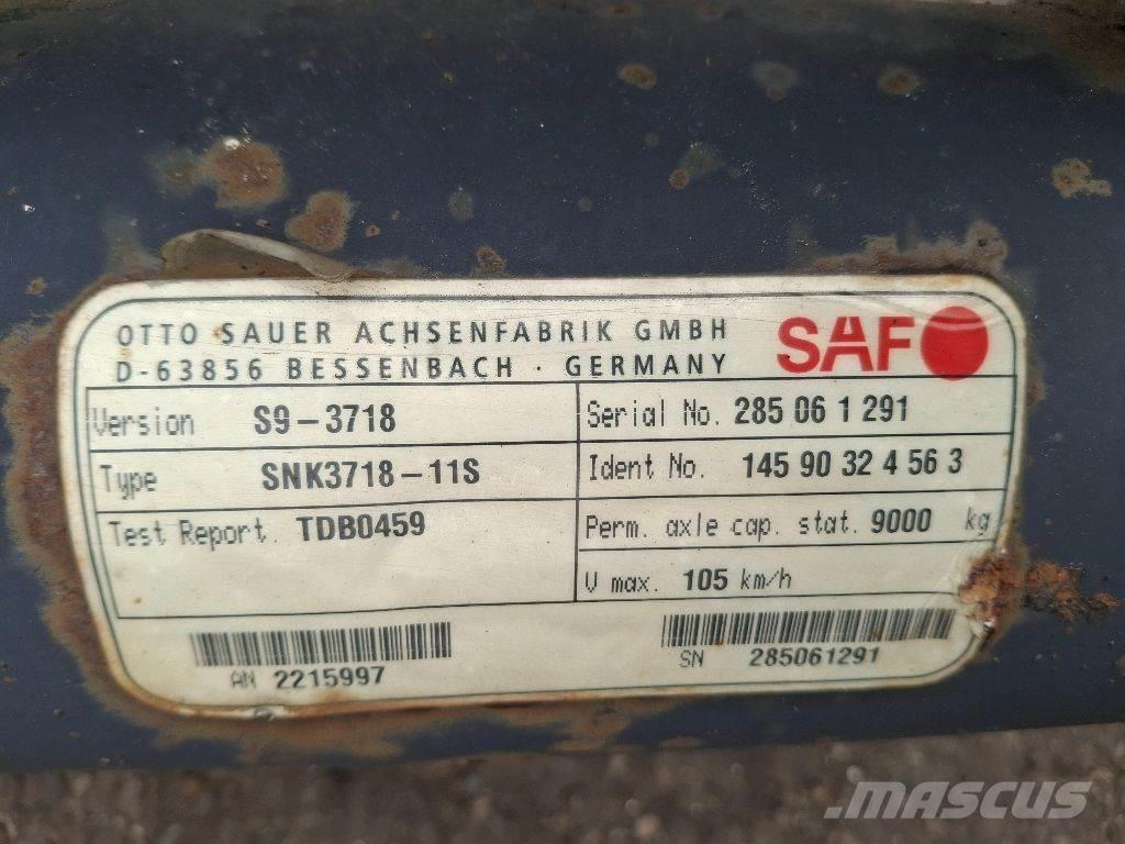 SAF SNK3718-11S Осі
