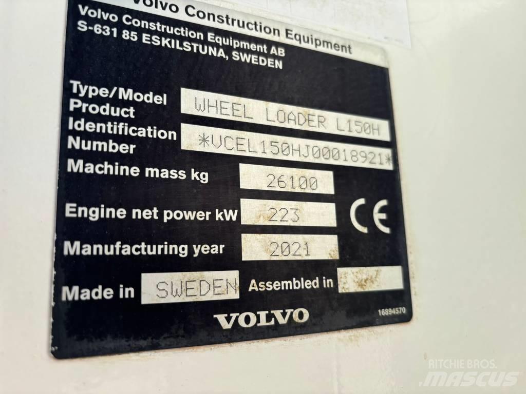 Volvo Radlader L150H Фронтальні навантажувачі