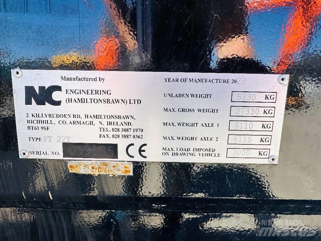 NC PT 22 T Низькорамні причепи