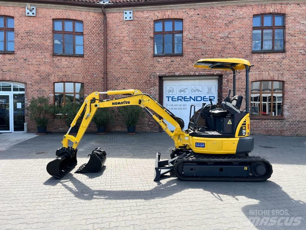 Komatsu PC 26 MR-3 Міні-екскаватори < 7т