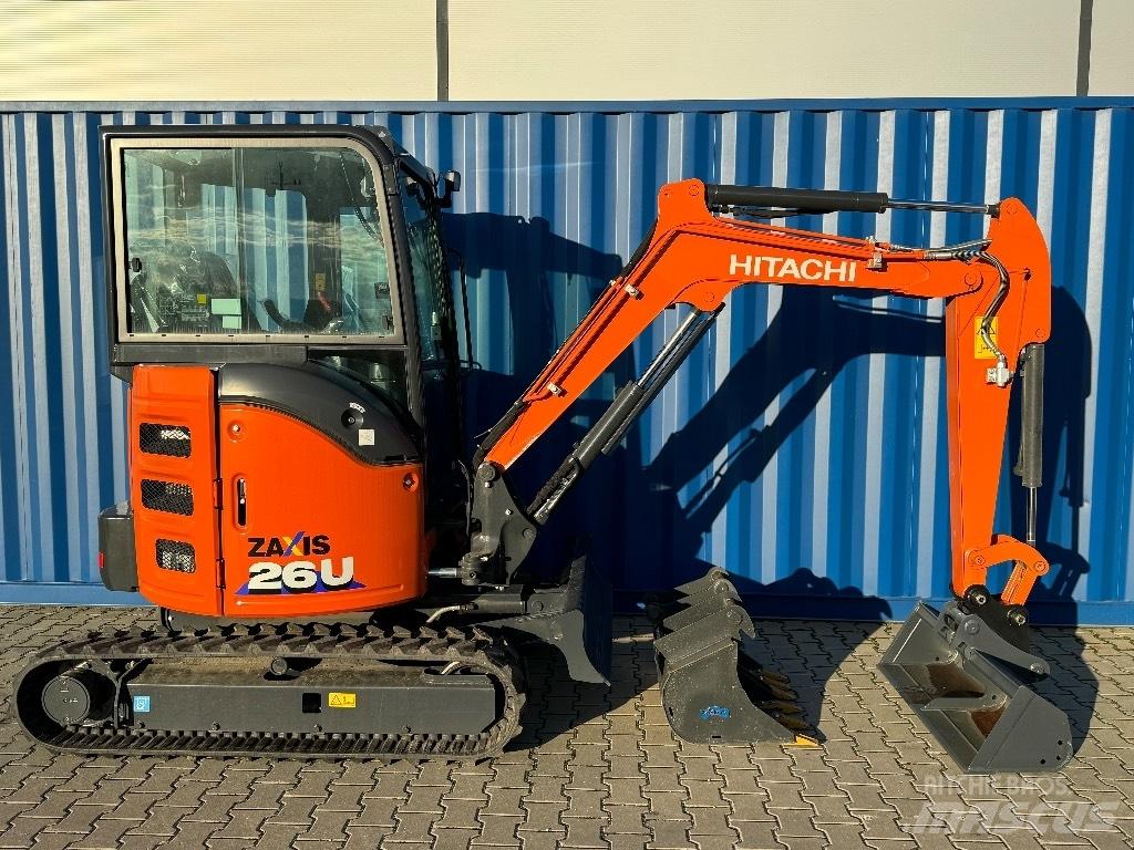 Hitachi ZX 26 U-6 Міні-екскаватори < 7т