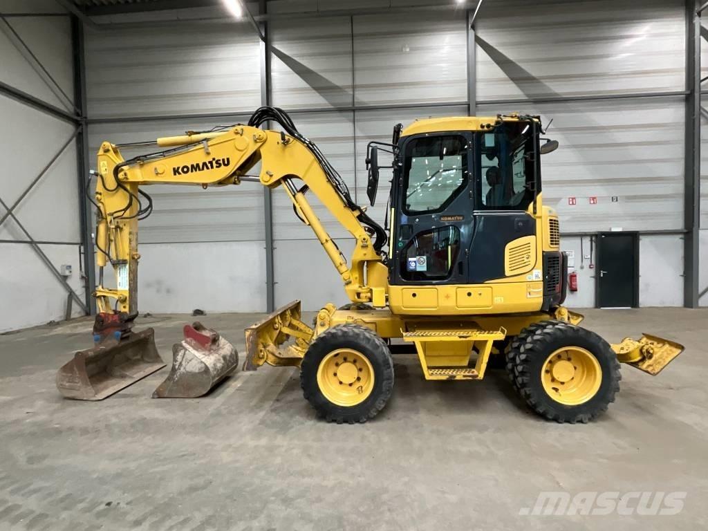 Komatsu PW 98 MR-8 Колісні екскаватори