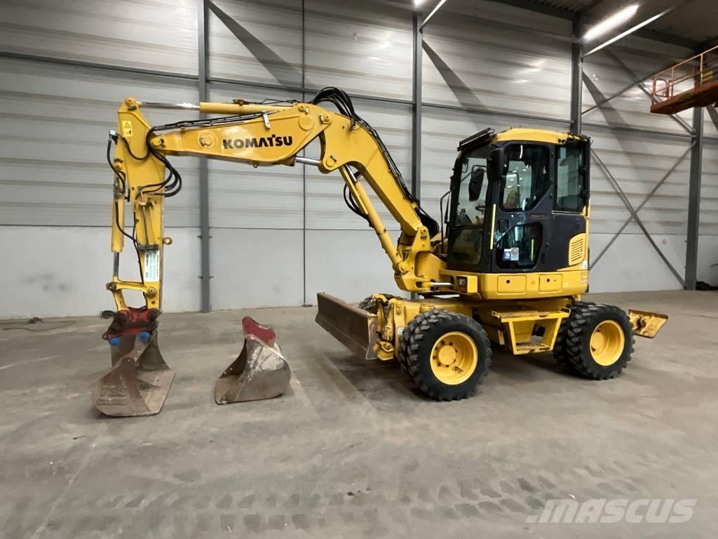 Komatsu PW 98 MR-8 Колісні екскаватори