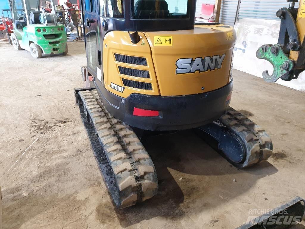 Sany SY50U Міні-екскаватори < 7т
