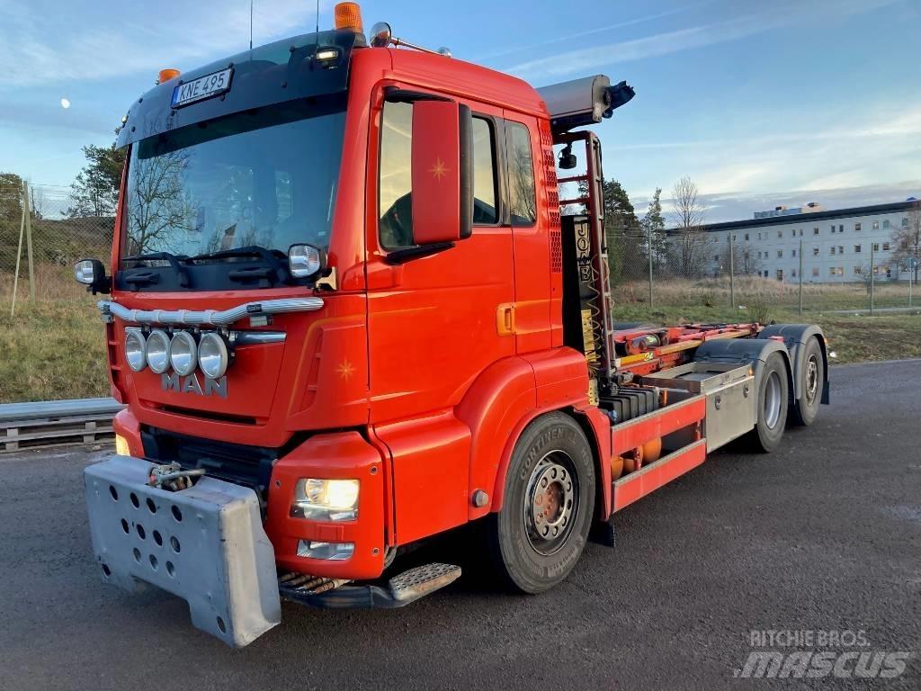 MAN TGS 26.460 LL Вантажівки з гаковим підйомом