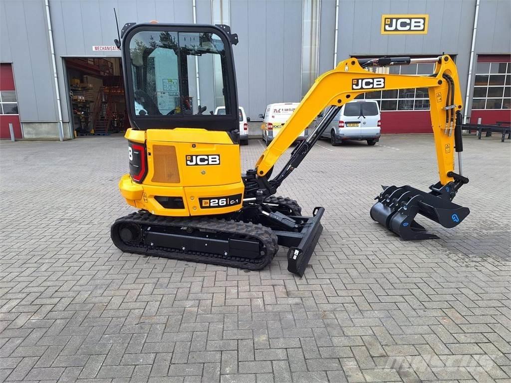 JCB 26C-1 Міні-екскаватори < 7т