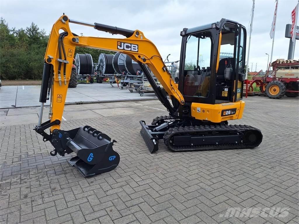 JCB 26C-1 Міні-екскаватори < 7т