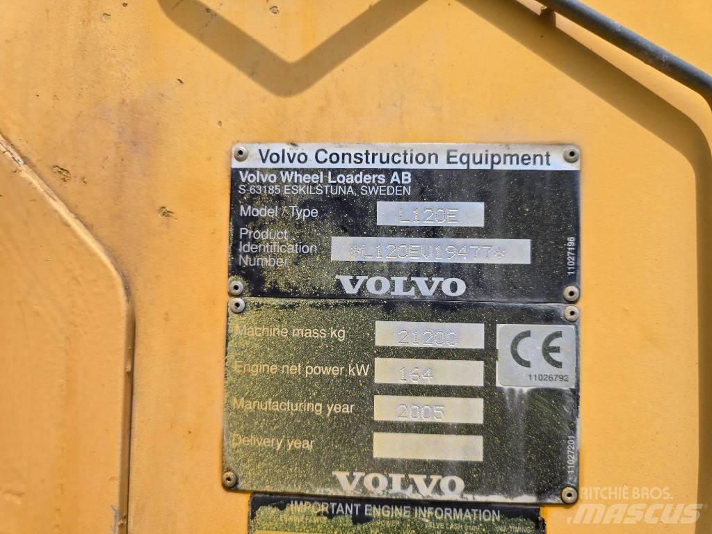 Volvo L 120 E Фронтальні навантажувачі
