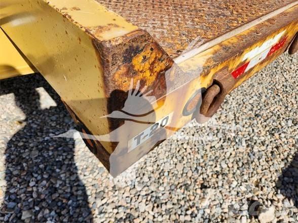 TOWMASTER T20 Низькорамні напівпричепи