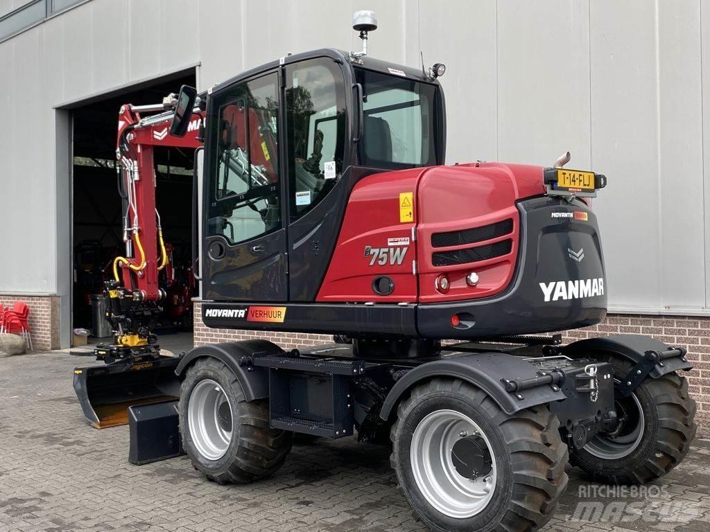 Yanmar B75W Колісні екскаватори