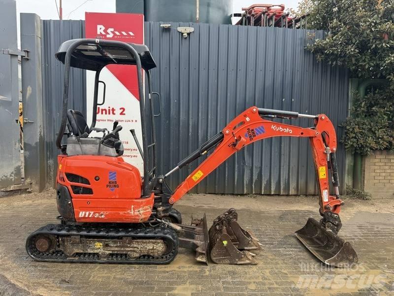 Kubota U 17-3 Міні-екскаватори < 7т