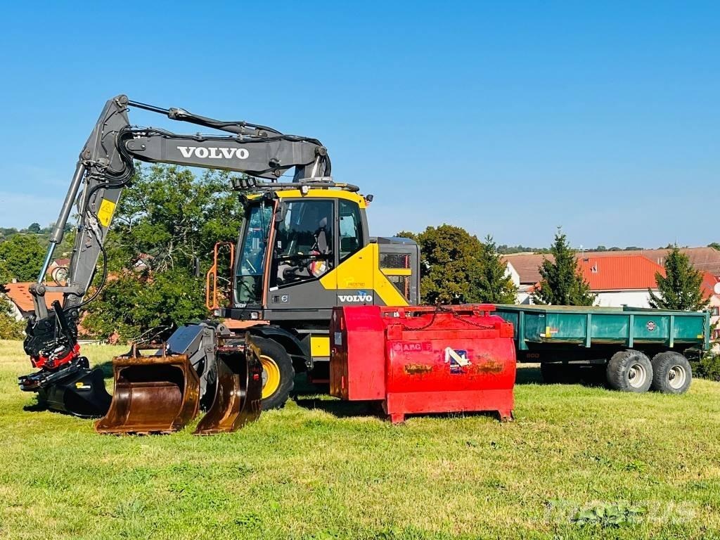 Volvo EWR 150 E Колісні екскаватори