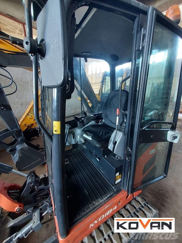 Kubota KX 018-4 Міні-екскаватори < 7т