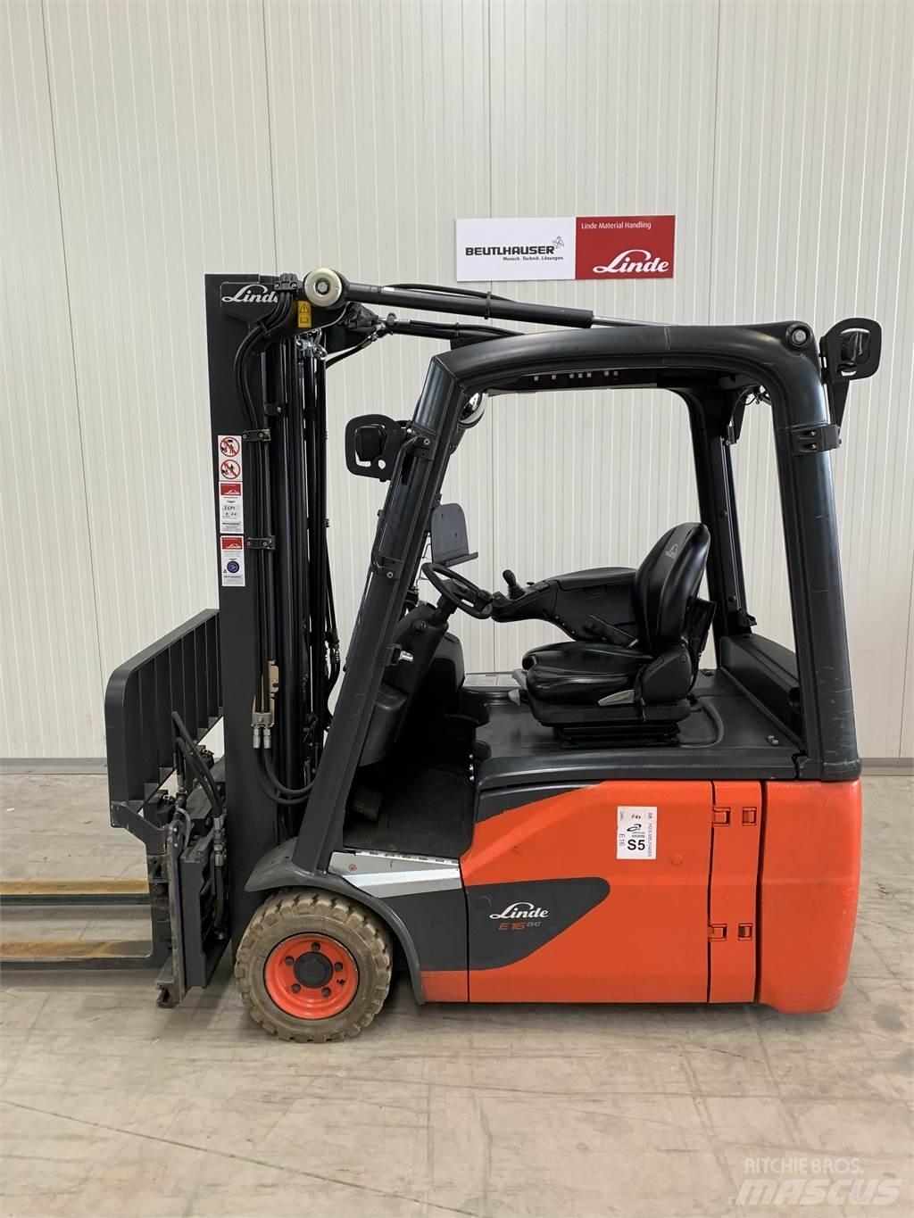 Linde E16 Електронавантажувачі