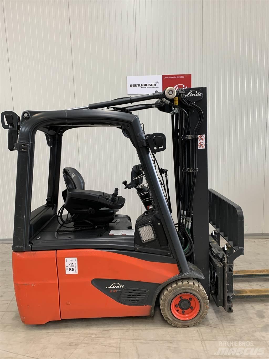Linde E16 Електронавантажувачі