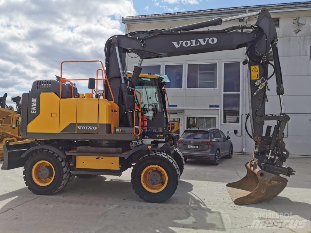 Volvo EW160E Колісні екскаватори