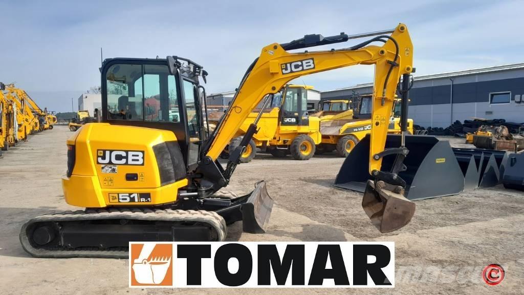 JCB 51 R-1 Міні-екскаватори < 7т