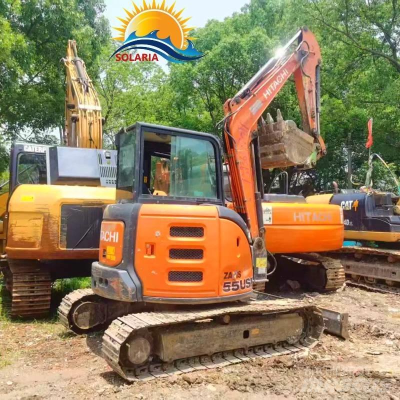 Hitachi ZX 55 Міні-екскаватори < 7т