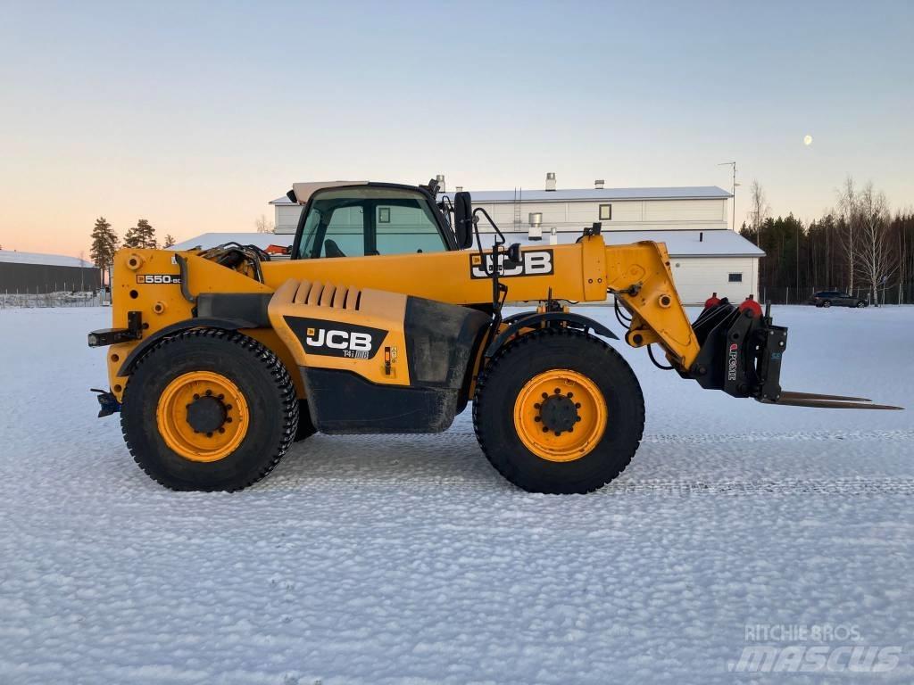 JCB 550-80 Телескопічні навантажувачі