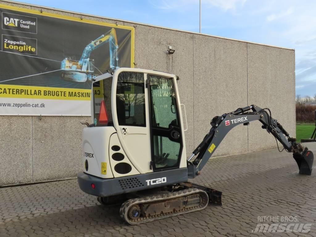 Terex TC 20 Міні-екскаватори < 7т