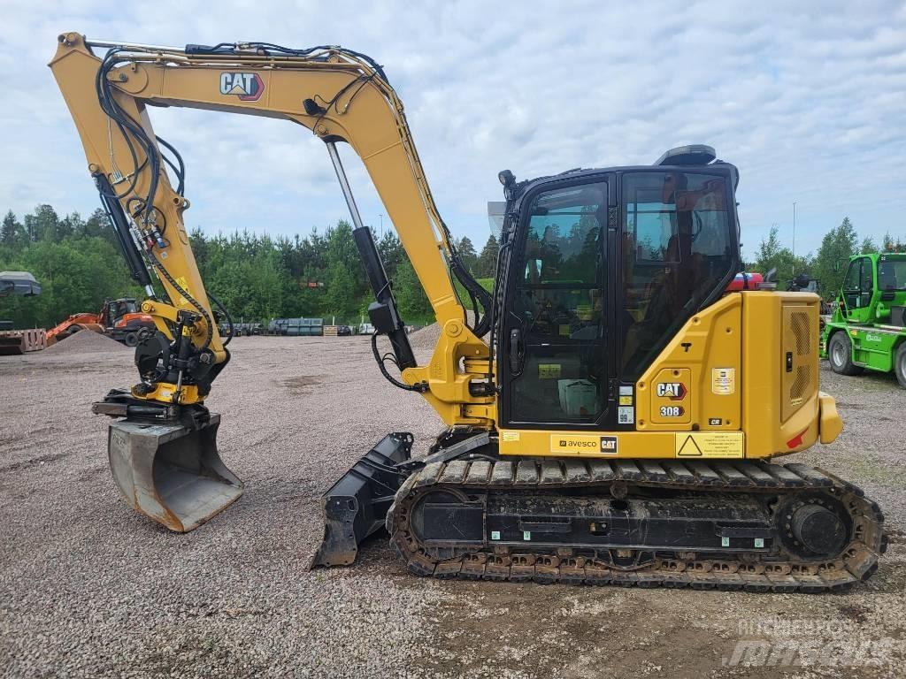 CAT 308CR Середні екскаватори 7т. - 12т.