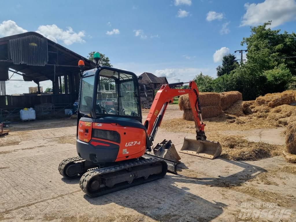Kubota U 27-4 Міні-екскаватори < 7т