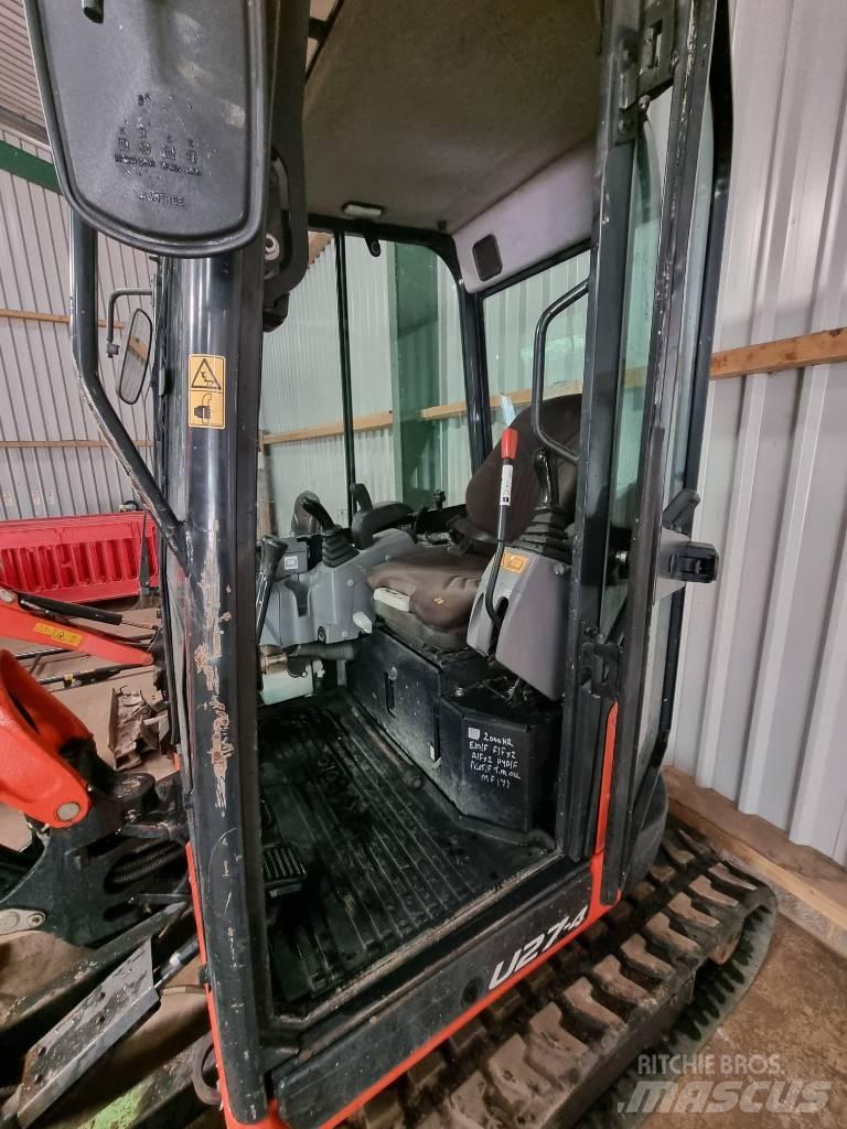 Kubota U 27-4 Міні-екскаватори < 7т