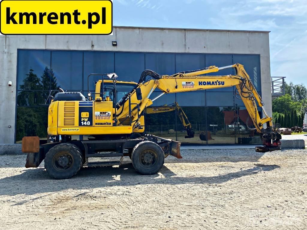 Komatsu PW 148-8 Колісні екскаватори