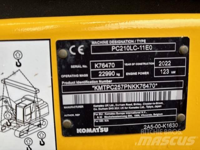 Komatsu PC 210 LC-11 Гусеничні екскаватори