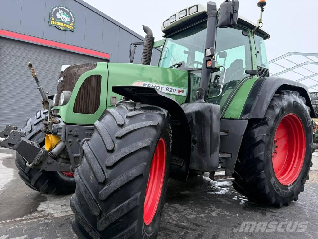 Fendt 820 Vario TMS Трактори