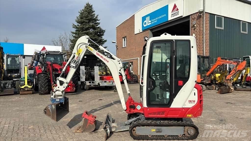 Takeuchi TB216 Міні-екскаватори < 7т