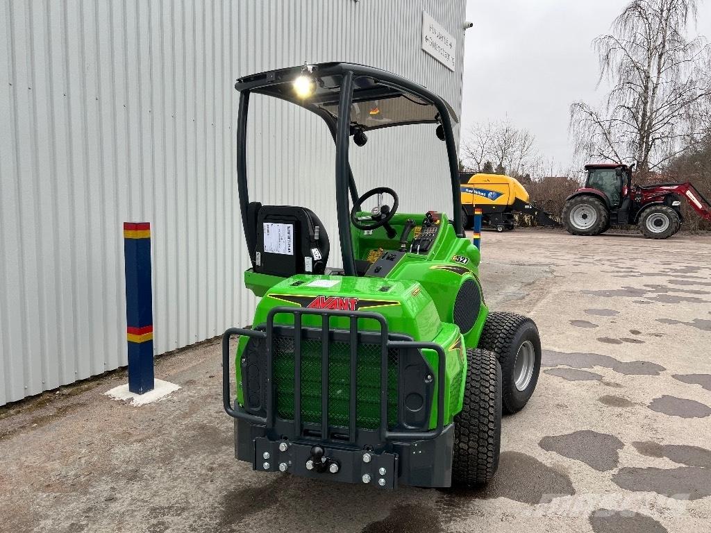 Avant e527 Elektrisk Фронтальні навантажувачі