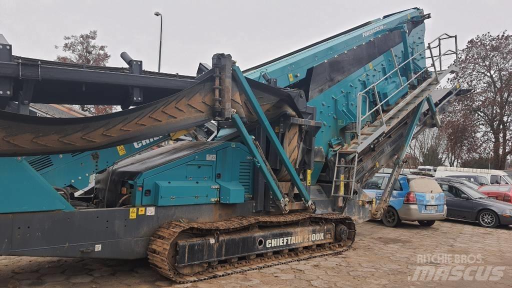 PowerScreen 2100 Мобільні грохоти