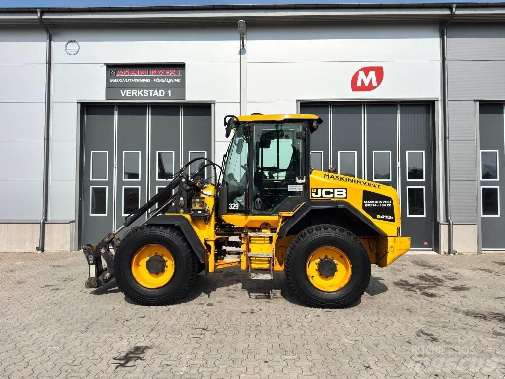 JCB 413 Фронтальні навантажувачі