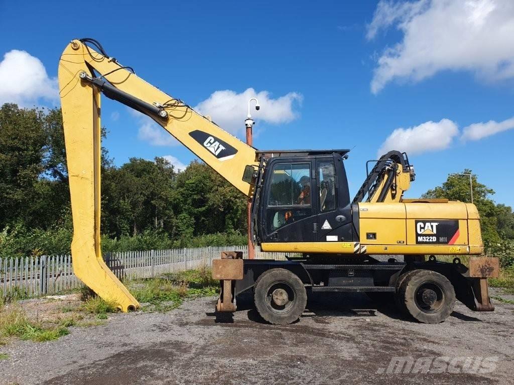 CAT M 322 D MH Перевантажувачі металобрухту/промислові навантажувачі