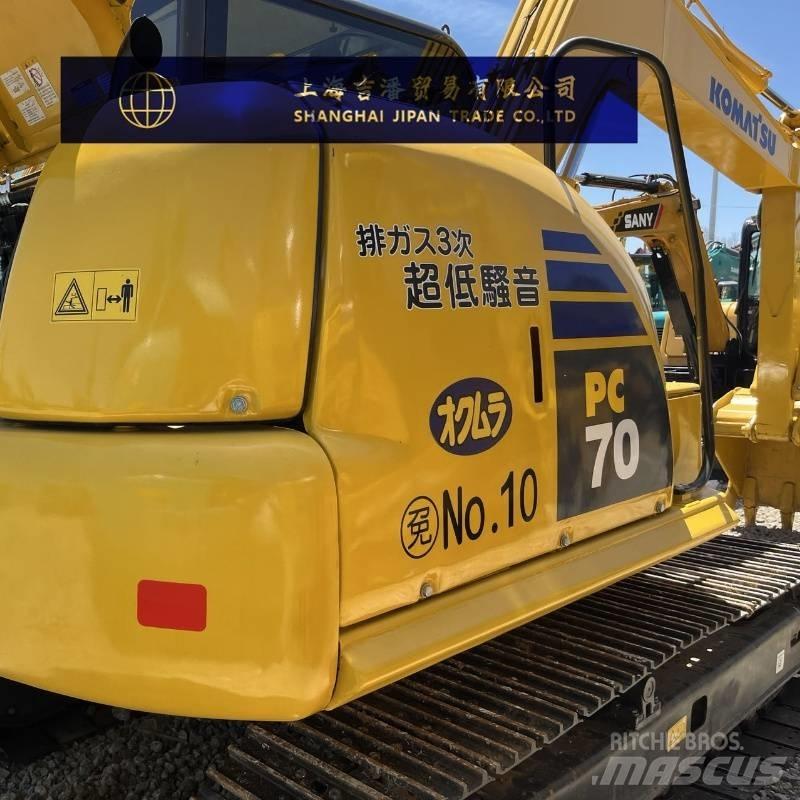 Komatsu PC 70 Міні-екскаватори < 7т